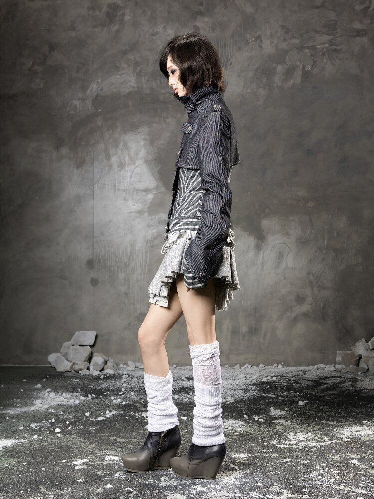 Multi-layer Pleated Short Skirt【s0000015951】