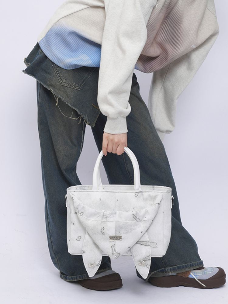 Wild Setting Rabbit Rabbit Tote Bag【s0000013259】