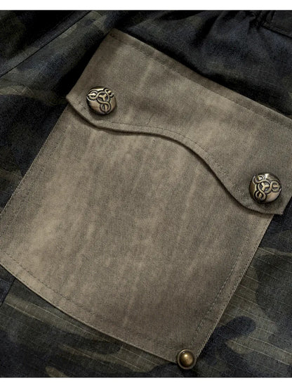 Embroidered Camo Pants【s0000014116】