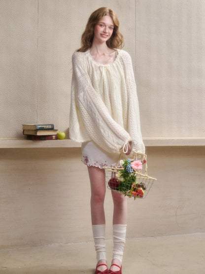 Pigeon Fountain Satin Light Skirt【s0000015627】