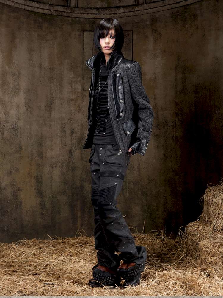 Knightly Punk Vintage Jacket Top【s0000015090】