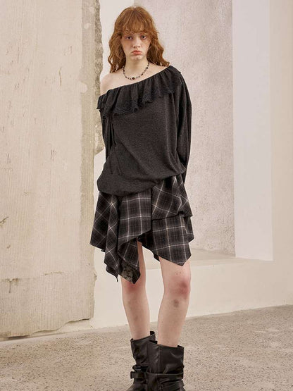Puppy Kissing Bear Sweater Skirt【s0000015068】