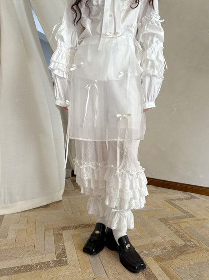 Doll Print Apron Diaper Cover【s0000012759】