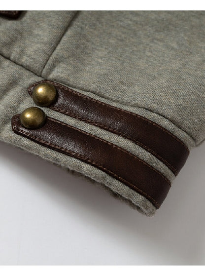 Hooded Fleece Napoleon Jacket【s0000019155】