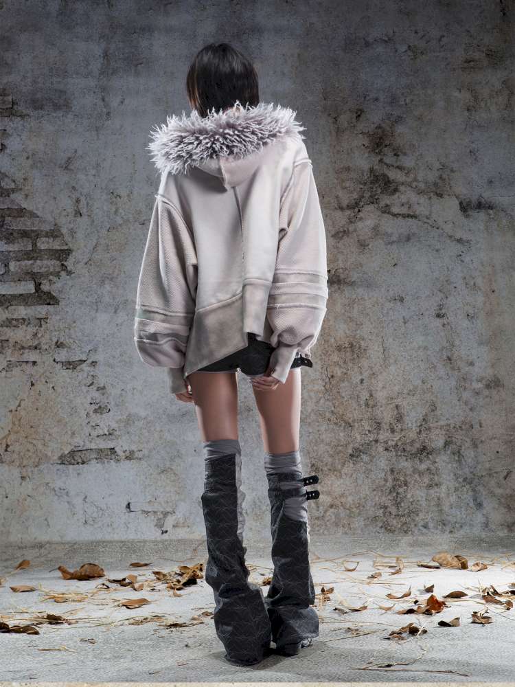 Faux Two-Piece Leggings Low-Rise Shorts【s0000014485】