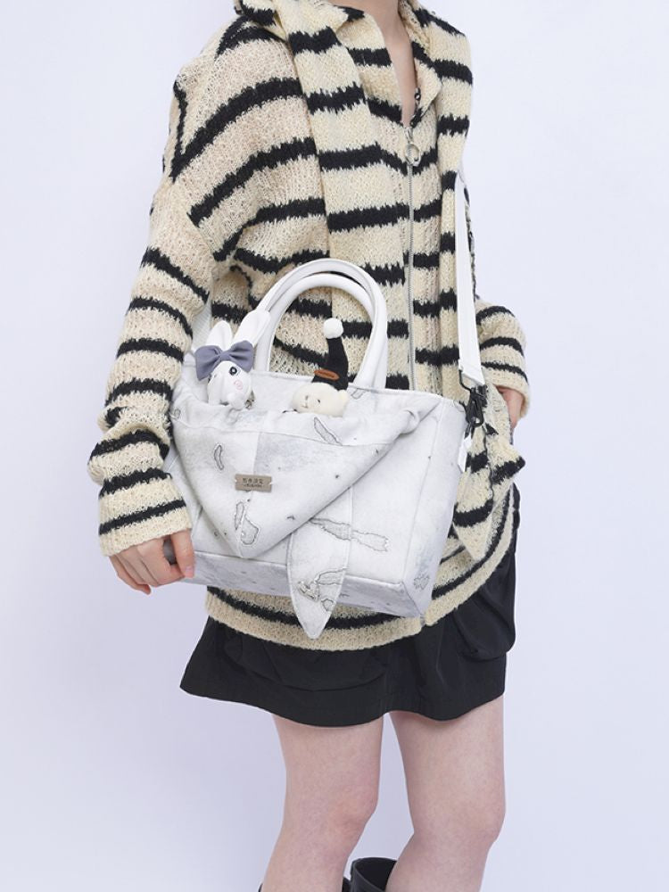 Wild Setting Rabbit Rabbit Tote Bag【s0000013259】