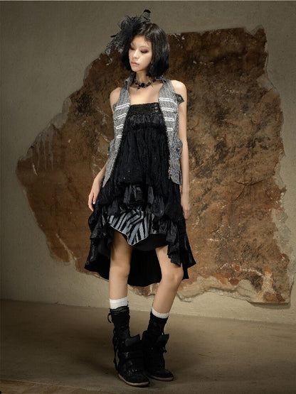 Irregular High Waisted Bandeau Skirt【s0000016929】