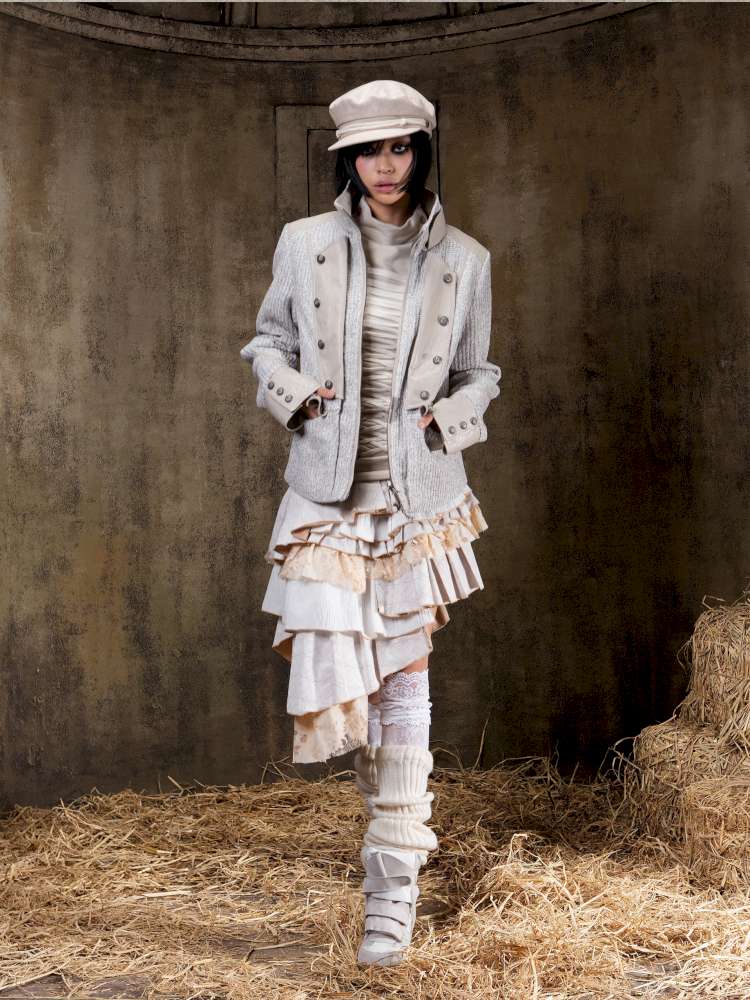 Knightly Punk Vintage Jacket Top【s0000015090】