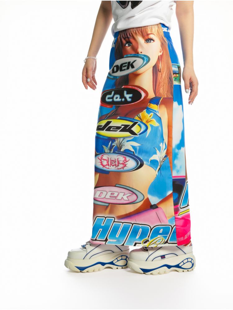 Y2K Stretch Casual Halter Long Skirt【s0000013521】