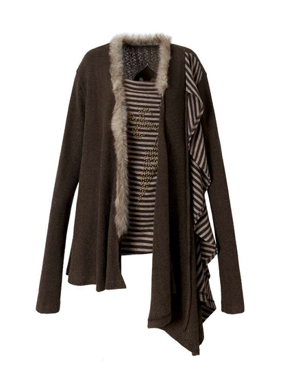 Embroidery Rhinestone Cardigan Jacket【s0000014472】