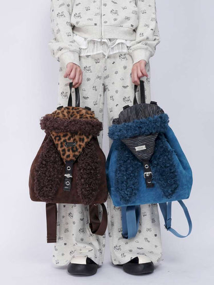 Rabbit Ears Cute Fur Crossbody School Bag【s0000014619】