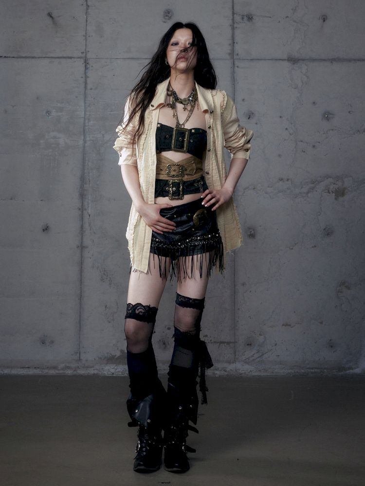 Scrappy Sunscreen Long Sleeve Shirt【s0000013470】