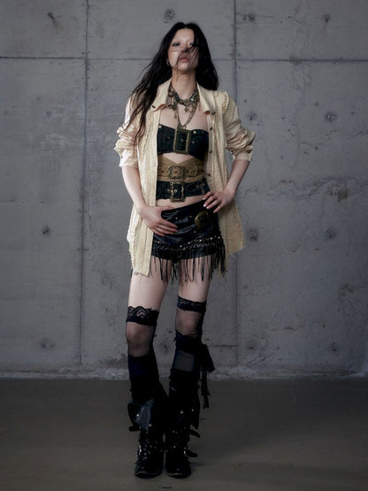 Scrappy Sunscreen Long Sleeve Shirt【s0000013470】