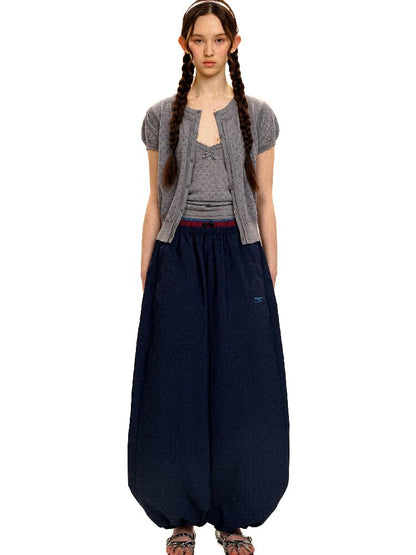 Breathable Lace Knit Top Skirt Set【s0000017442】