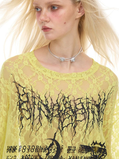 Oversized Gender-Neutral Layered T-Shirt【s0000012989】