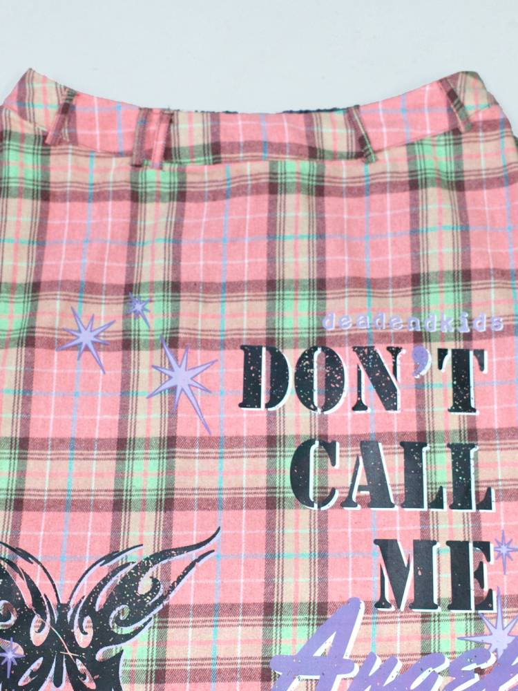 Vintage layered butt curtain skirt【s0000014378】