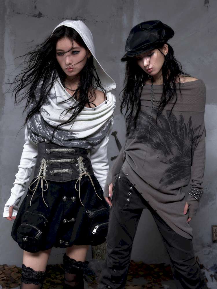 Long-Sleeve Knit Base Layer Top【s0000014466】