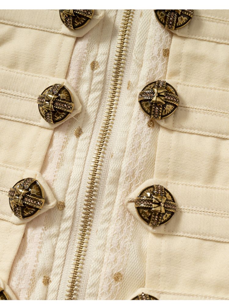 Slimming faux two-piece vest halter top【s0000012798】