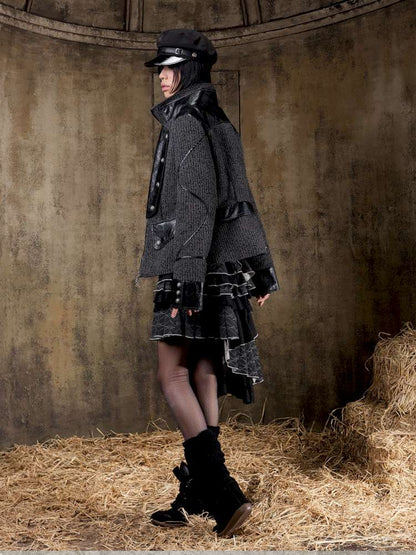 Knightly Punk Vintage Jacket Top【s0000015090】