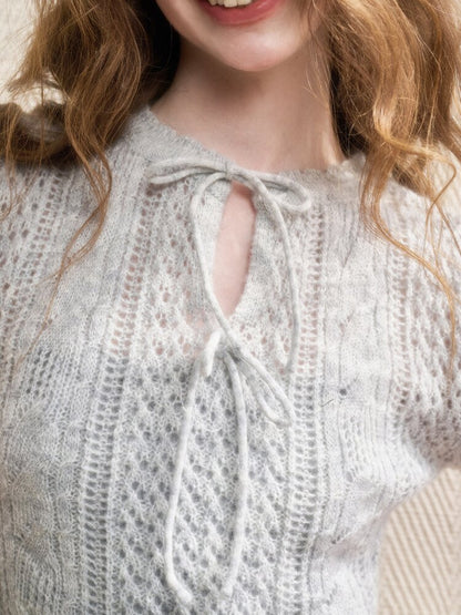 Soft Kitten Mohair Wool Knitwear【s0000015626】