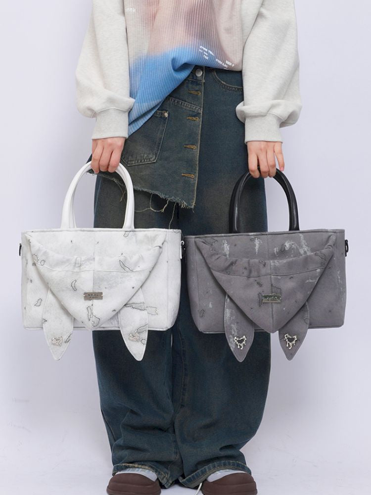 Wild Setting Rabbit Rabbit Tote Bag【s0000013259】