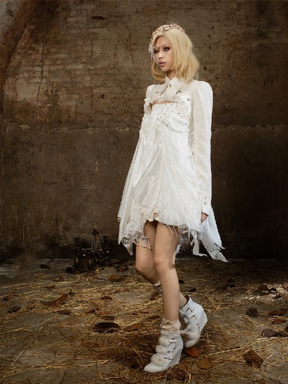 Romantic Palace Midi Skirt【s0000018377】