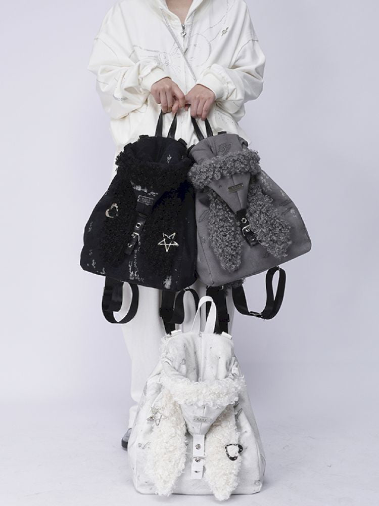 Setting rabbit ears shoulder bag 【s0000013725】