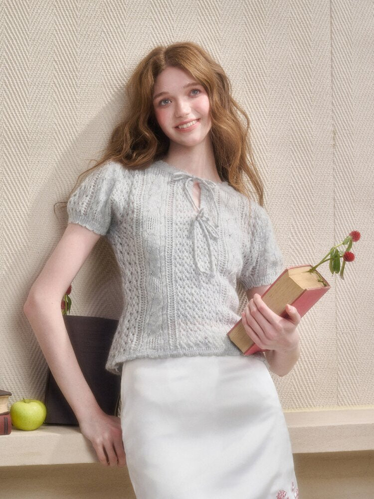 Soft Kitten Mohair Wool Knitwear【s0000015626】