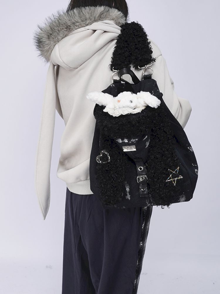 Setting rabbit ears shoulder bag 【s0000013725】