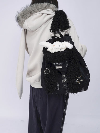 Setting rabbit ears shoulder bag 【s0000013725】