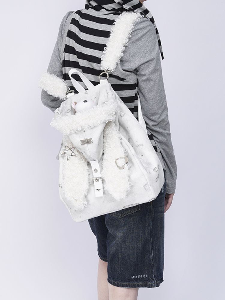 Setting rabbit ears shoulder bag 【s0000013725】