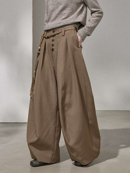 Diamond Plaid Knit Sweater Pants【s0000015072】
