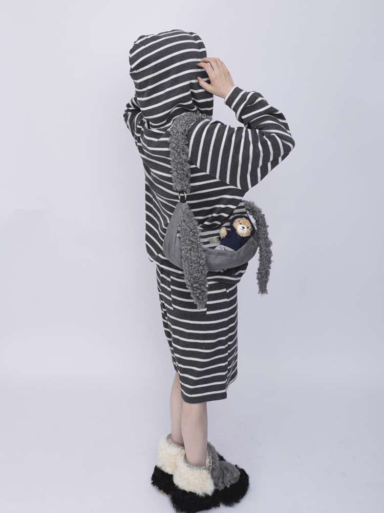 Rabbit Plush Versatile Commuter Crossbody Bag【s0000014618】