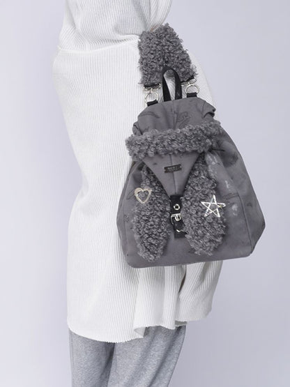 Setting rabbit ears shoulder bag 【s0000013725】