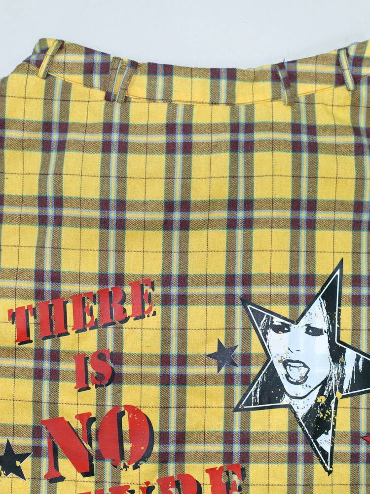 Vintage layered butt curtain skirt【s0000014378】