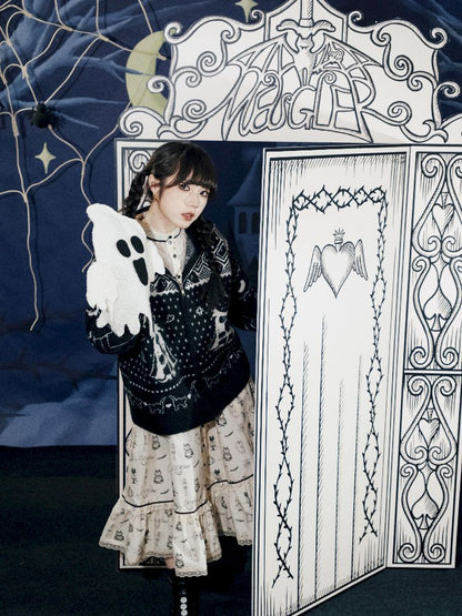 Cat Ears Devil's Tail Cardigan【s0000011559】