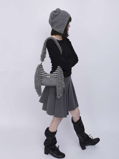 Rabbit Plush Versatile Commuter Crossbody Bag【s0000014618】