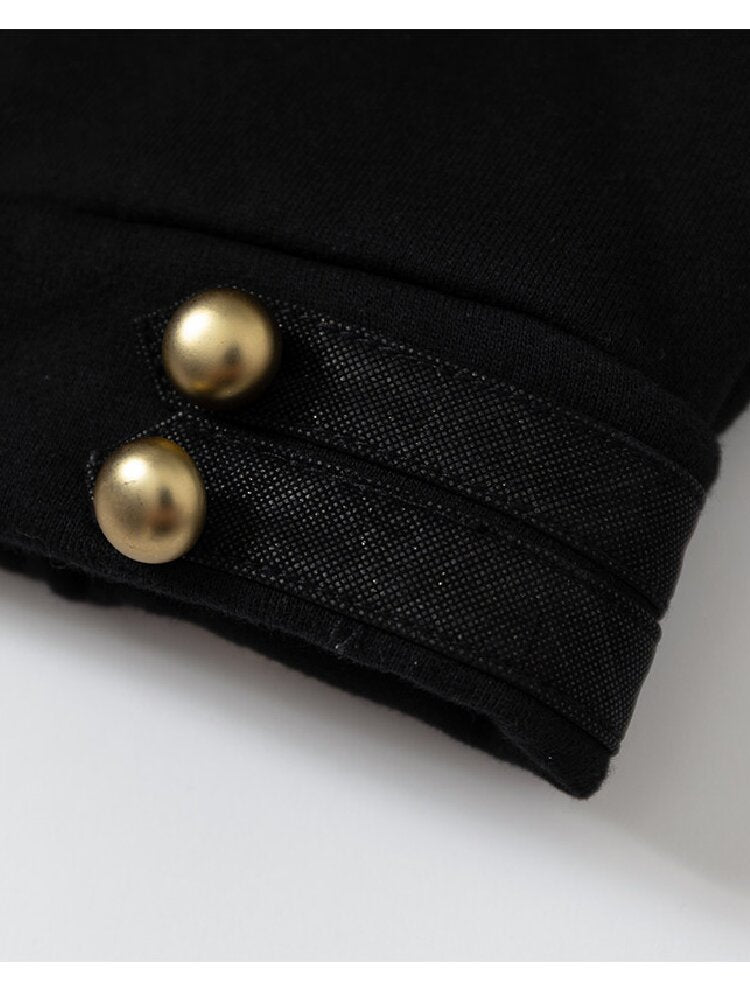 Hooded Fleece Napoleon Jacket【s0000019155】