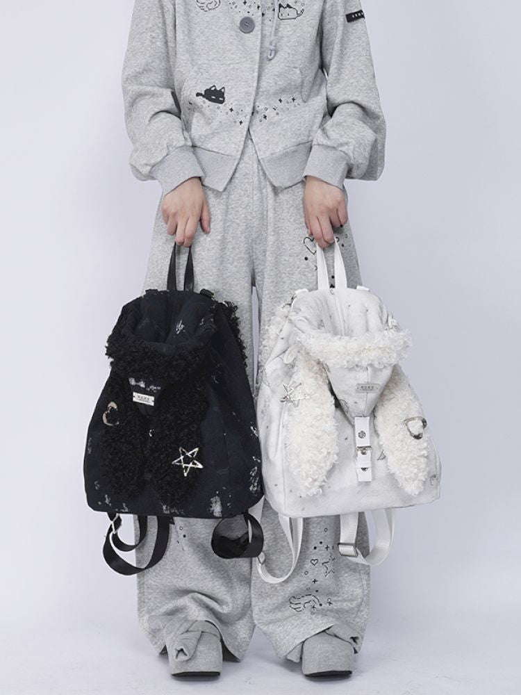 Setting rabbit ears shoulder bag 【s0000013725】