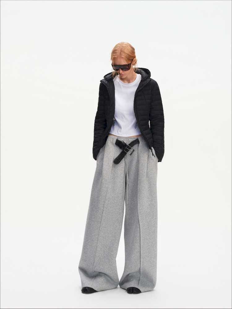 Pork Rib Hooded 90 Down Slim Jacket【s0000014879】