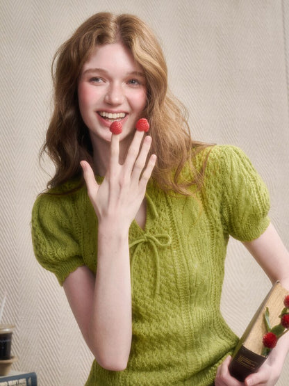 Soft Kitten Mohair Wool Knitwear【s0000015626】