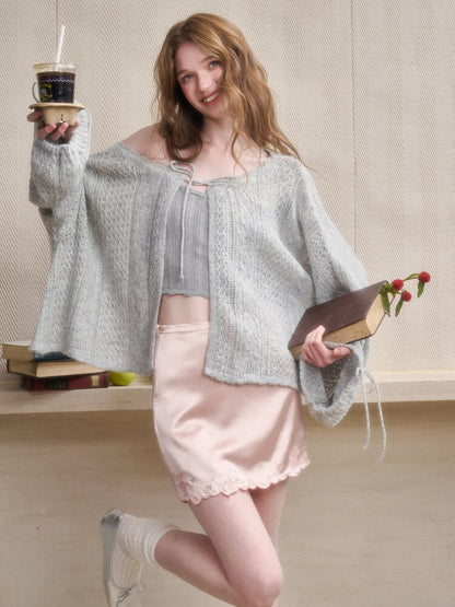 Wind River Mohair Knit Cardigan【s0000015625】