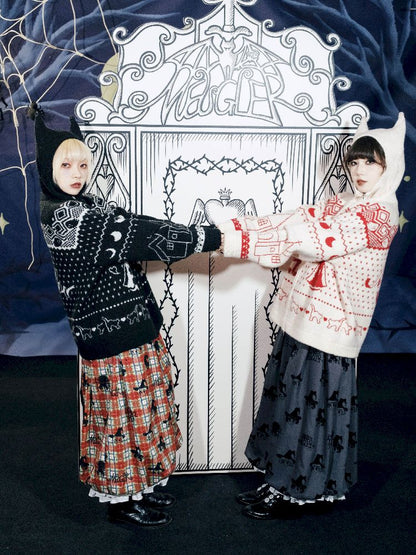 Cat Ears Devil's Tail Cardigan【s0000011559】