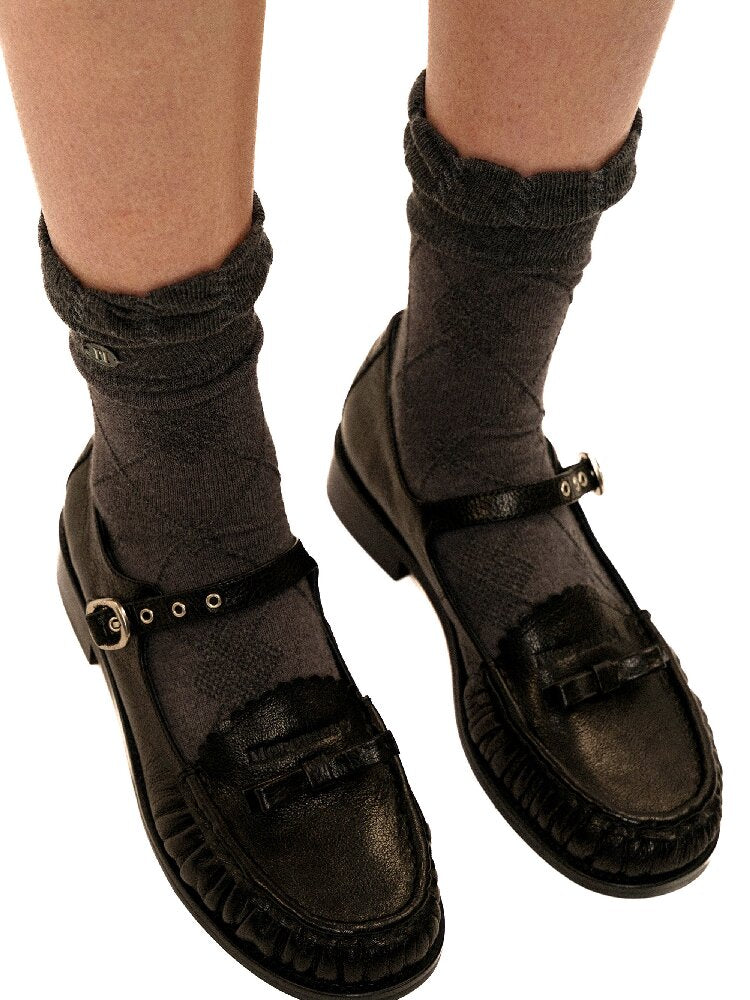 Vintage Mary Jane Loafers【s0000017904】