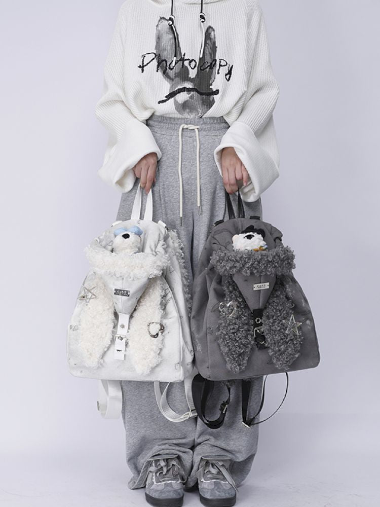 Setting rabbit ears shoulder bag 【s0000013725】