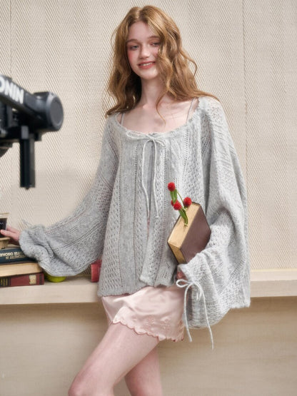 Wind River Mohair Knit Cardigan【s0000015625】