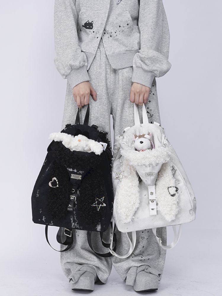 Setting rabbit ears shoulder bag 【s0000013725】