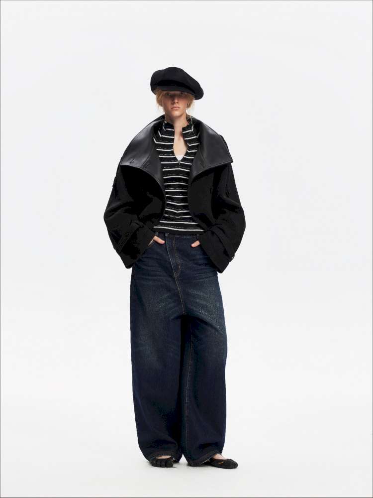 Vintage Striped Slim Knit Top【s0000015059】