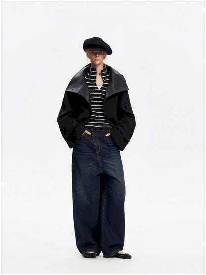 Vintage Striped Slim Knit Top【s0000015059】