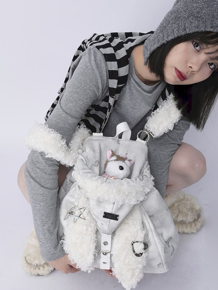 Setting rabbit ears shoulder bag 【s0000013725】